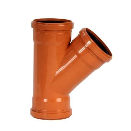Ramal Simple 45° Hh 160mm 160mmx3.9mm