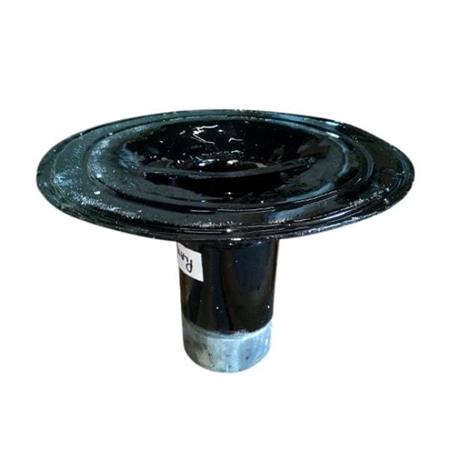 Embudo Plomo Medio Plato Codo Largo 8kgs.